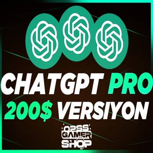  Sınırsız Limit  ChatGPT Pro 4.0 + GPT-4o + Dall-E